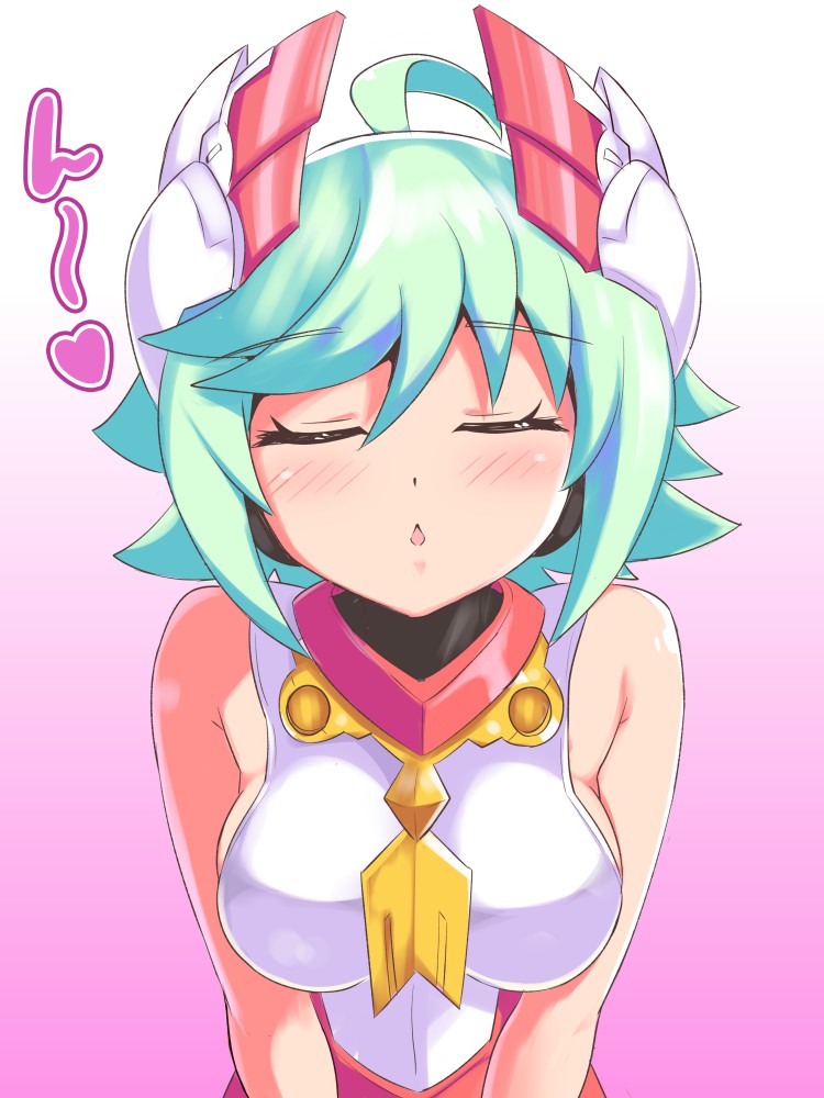 roro (azure striker gunvolt and 1 more) drawn by cougar_(cougar1404)