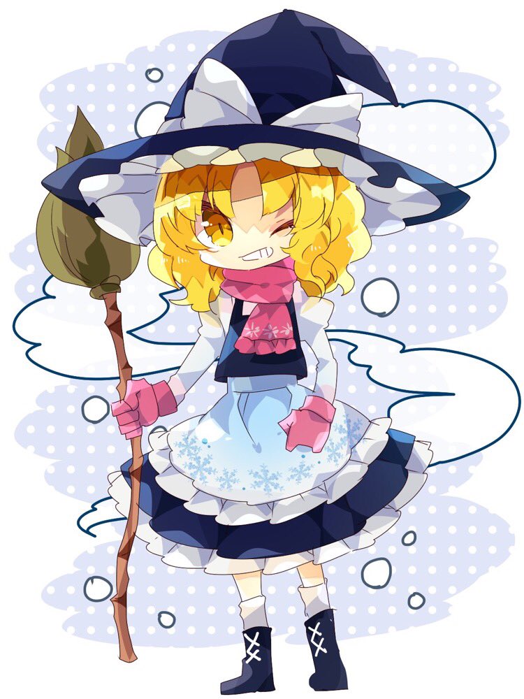 kirisame marisa (touhou and 1 more) drawn by nikorashi-ka