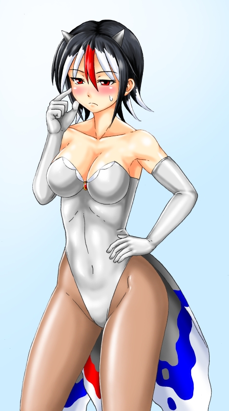 kijin seija, misty, and goldeen (touhou and 1 more) drawn by kudou_(ooabareteng)