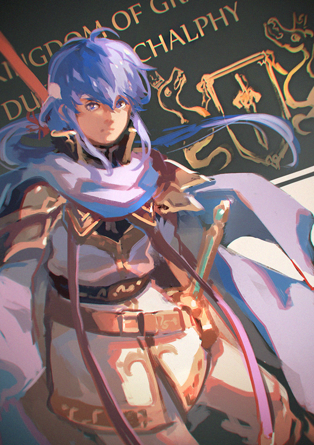 seliph (fire emblem and 2 more) drawn by garmmy