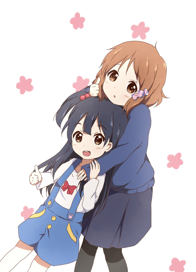 kitashirakawa anko and makino kanna (tamako market) drawn by toma_(shinozaki)
