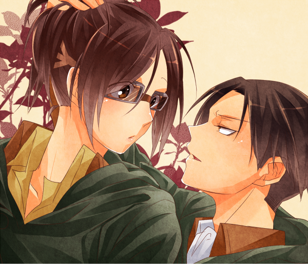 levi and hange zoe (shingeki no kyojin) drawn by xxx_yc05