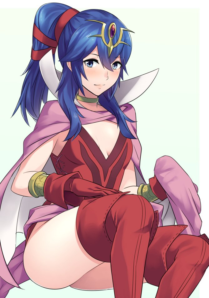 lucina and tiki (fire emblem and 1 more) drawn by ameno_(a_meno0)