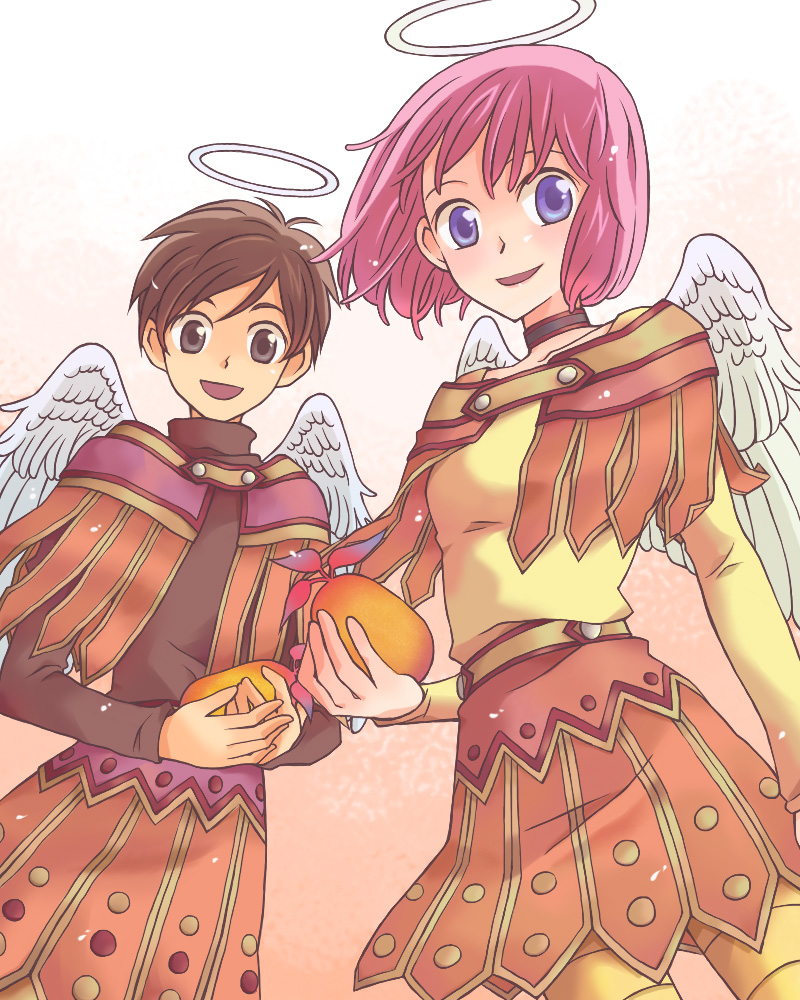 hero and heroine (dragon quest and 1 more) drawn by shibaichi