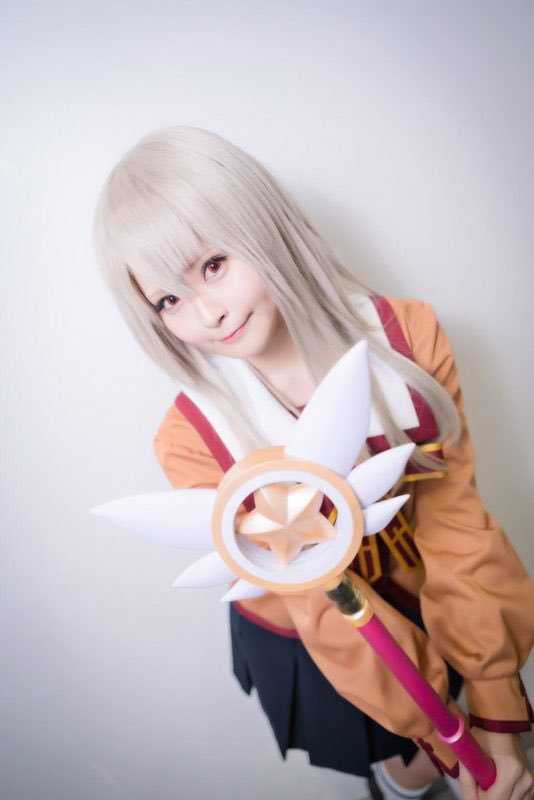 illyasviel von einzbern and magical ruby (fate and 1 more) drawn by amane_allie