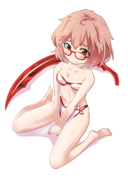 kuriyama mirai (kyoukai no kanata) drawn by ishizu_kayu
