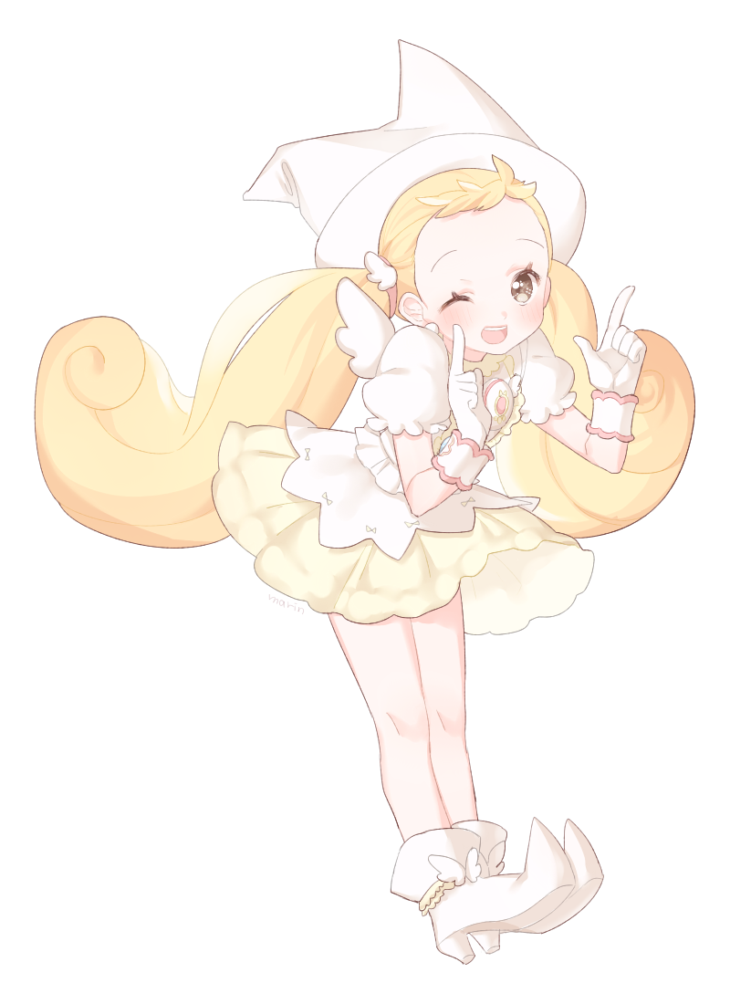 makihatayama hana (ojamajo doremi) drawn by marin_(myuy_3)