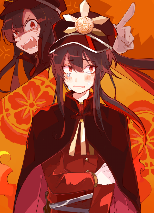 oda nobunaga and oda nobukatsu (fate and 1 more) drawn by soda8080