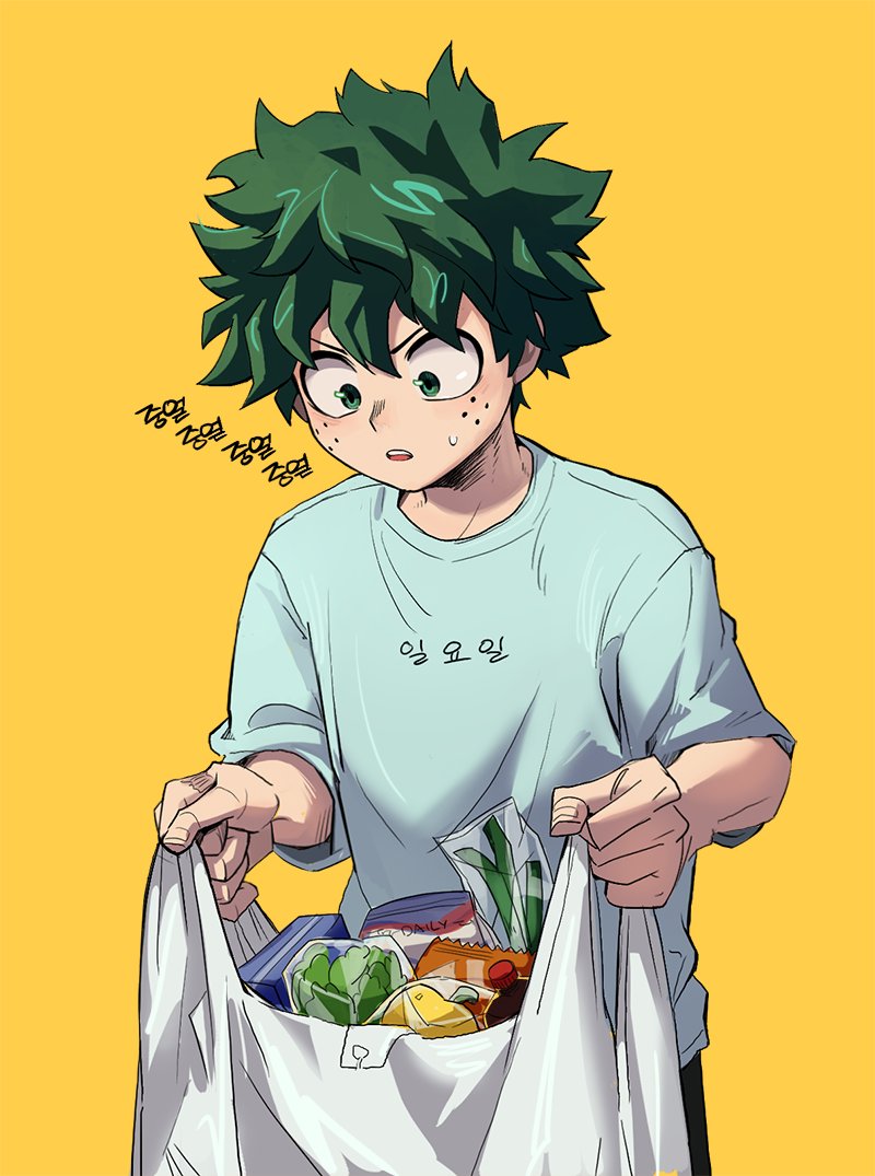 midoriya izuku (boku no hero academia) drawn by yeol2510