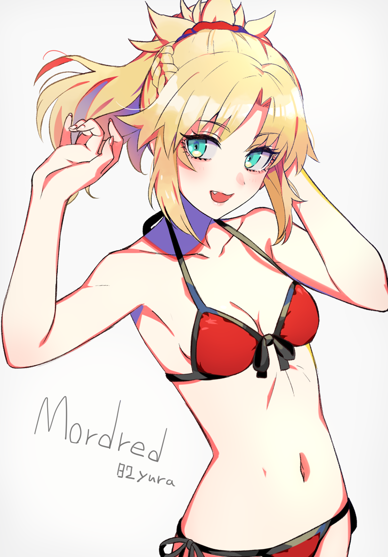 mordred (fate and 1 more) drawn by yuura