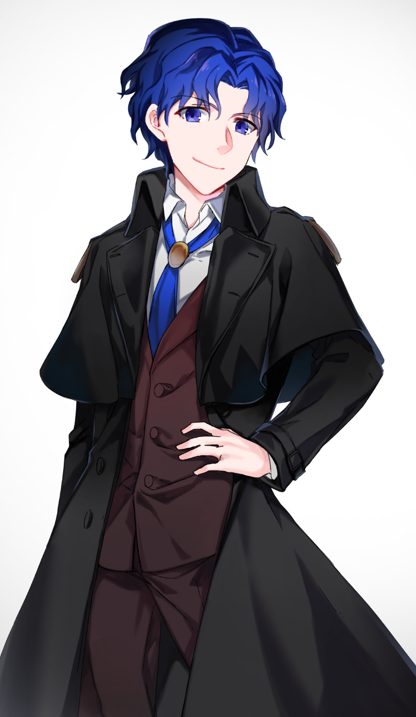 matou shinji and makiri zolgen (fate and 2 more) drawn by ycco_(estrella)
