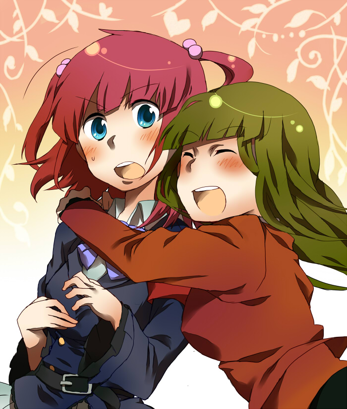 ushiromiya ange and mammon (umineko no naku koro ni) drawn by hatsuka_nezumi