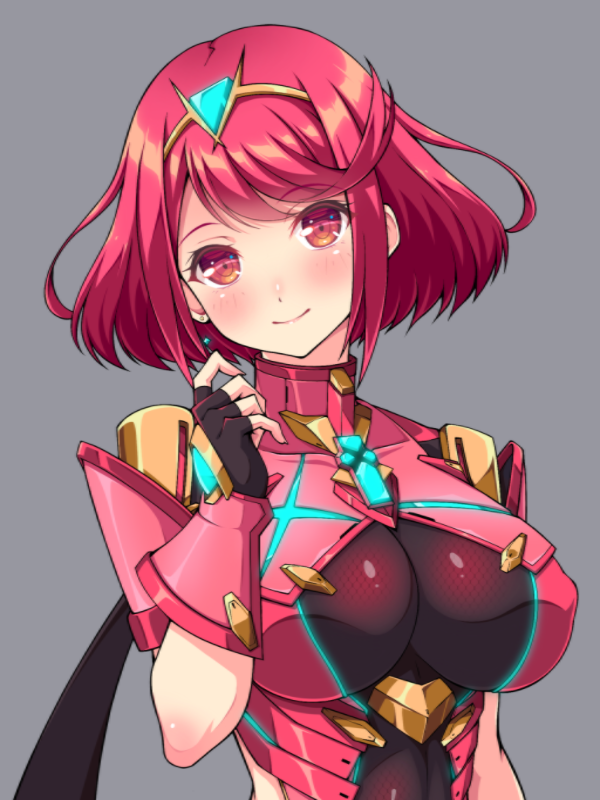 pyra (xenoblade chronicles and 1 more) drawn by f_1chan