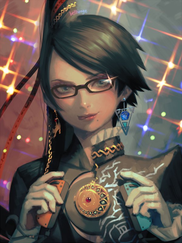 bayonetta (bayonetta and 1 more) drawn by bellhenge