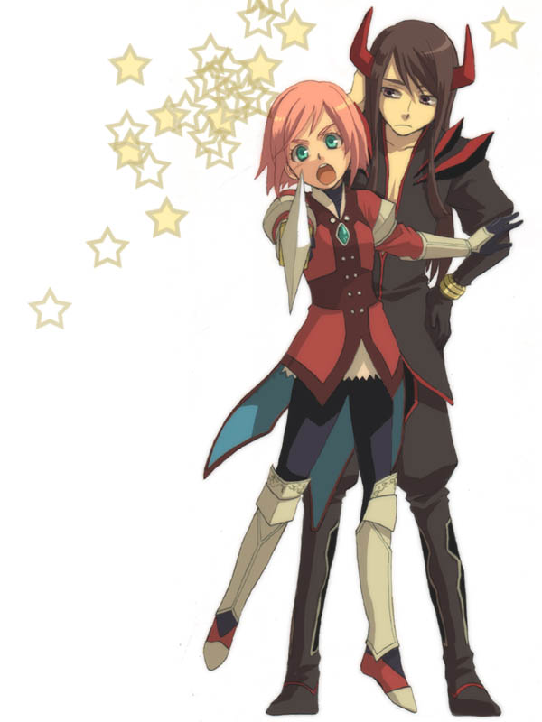 yuri lowell and estellise sidos heurassein (tales of and 1 more)