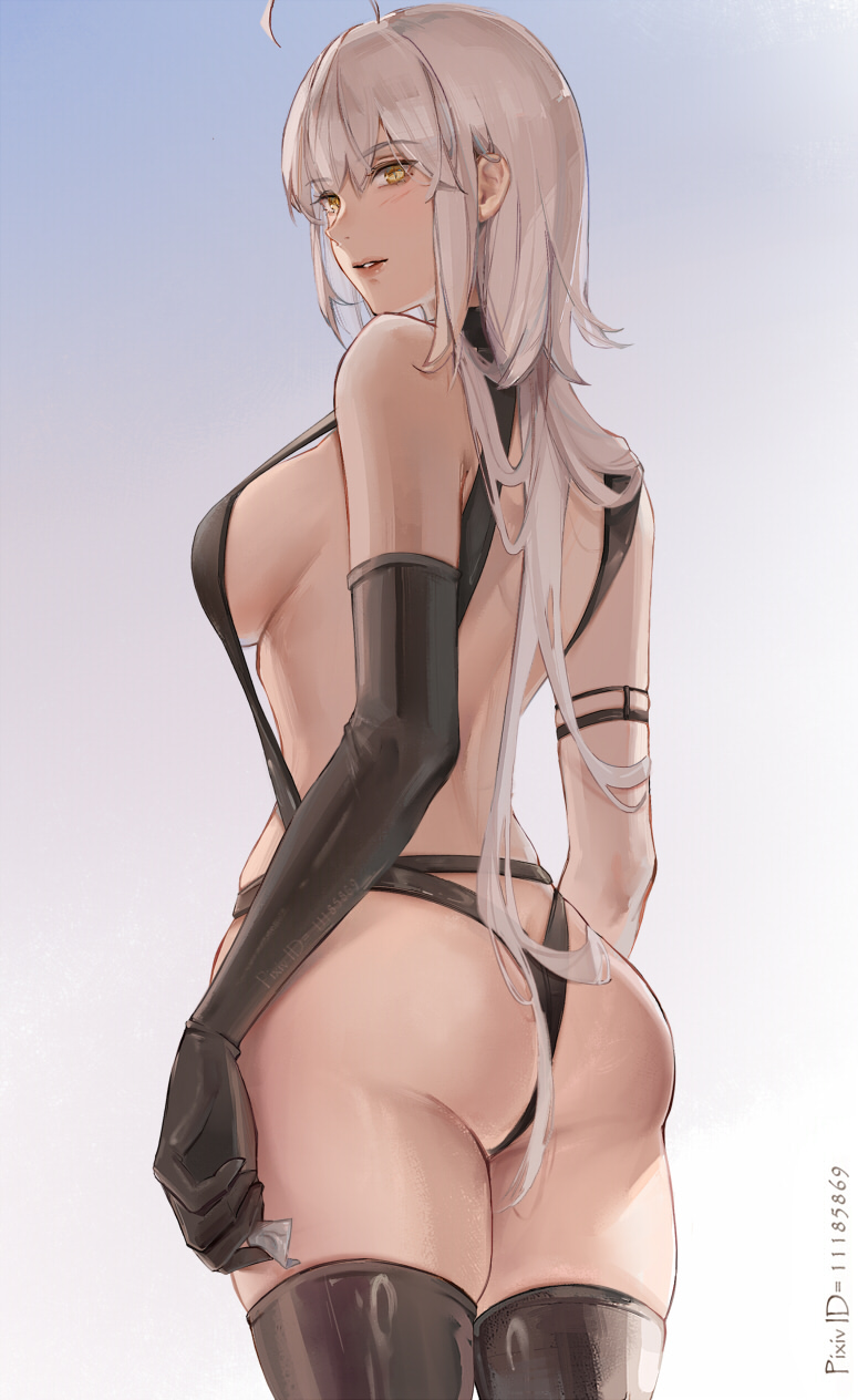jeanne d'arc alter (fate and 1 more) drawn by rifu_(643763873)