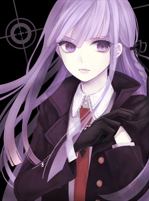 kirigiri kyoko (danganronpa and 1 more) drawn by coma_(fginiy)