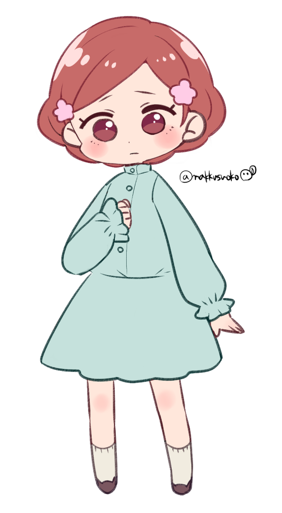 okumura haru (persona and 2 more) drawn by do_m_kaeru