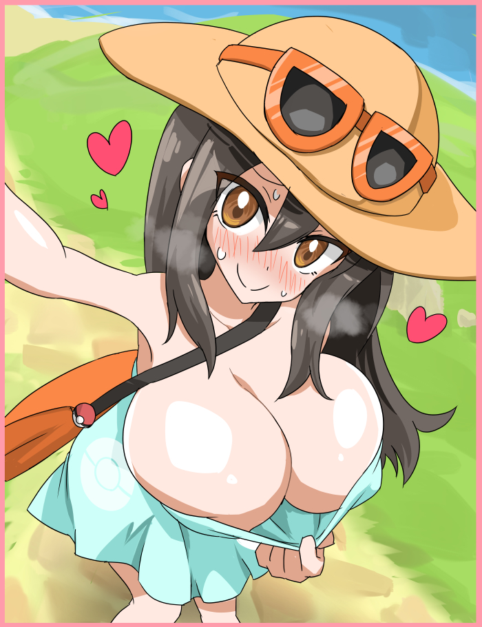 sightseer (pokemon and 1 more) drawn by oro_(zetsubou_girl)