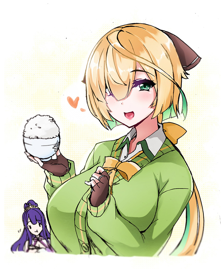 inaba gou and kenshin kanemitsu (tenka hyakken) drawn by bolobolo
