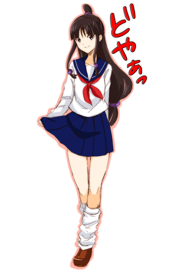 maya fey (ace attorney) drawn by kisaragi_ichigo