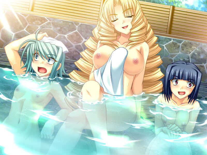 enshou, ganryou, and bunshuu (koihime musou) drawn by saeki_hokuto