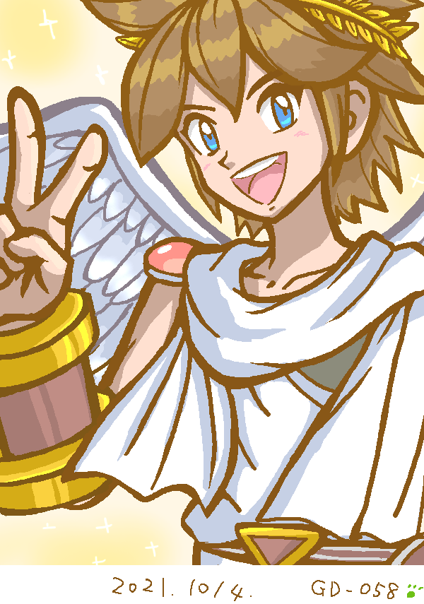 pit (kid icarus and 1 more) drawn by gardear058