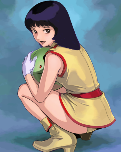 haro and fa yuiry (gundam and 1 more)