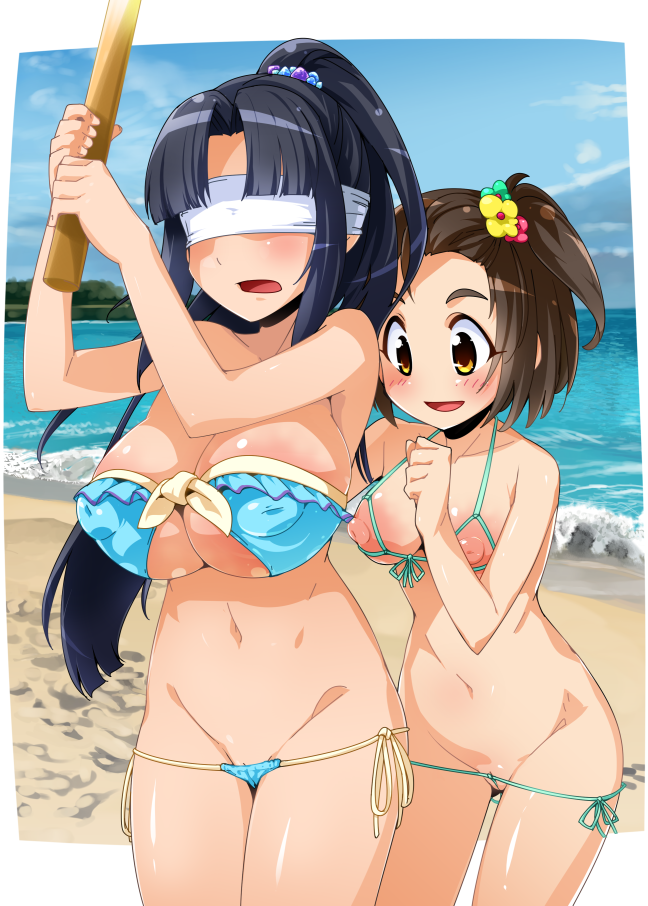 yanase miyuki and mizuno midori (idolmaster and 1 more) drawn by semahiro