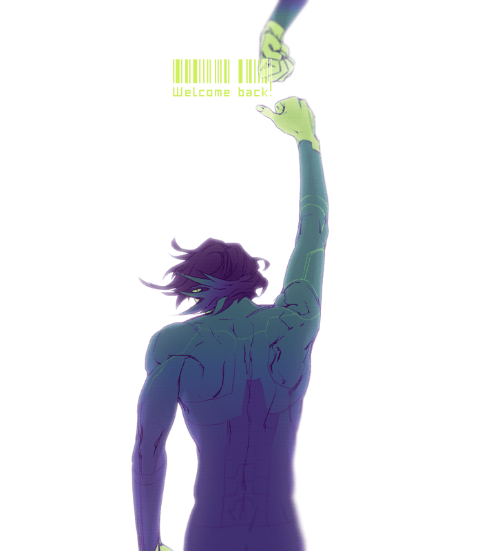 barnaby brooks jr. and kaburagi t. kotetsu (tiger & bunny) drawn by hanehito