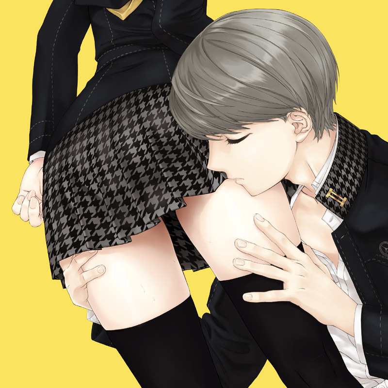 narukami yu and kujikawa rise (persona and 1 more) drawn by takanashi