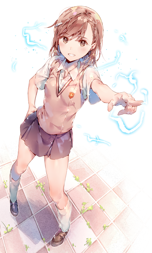 misaka mikoto (toaru majutsu no index and 1 more) drawn by dsmile