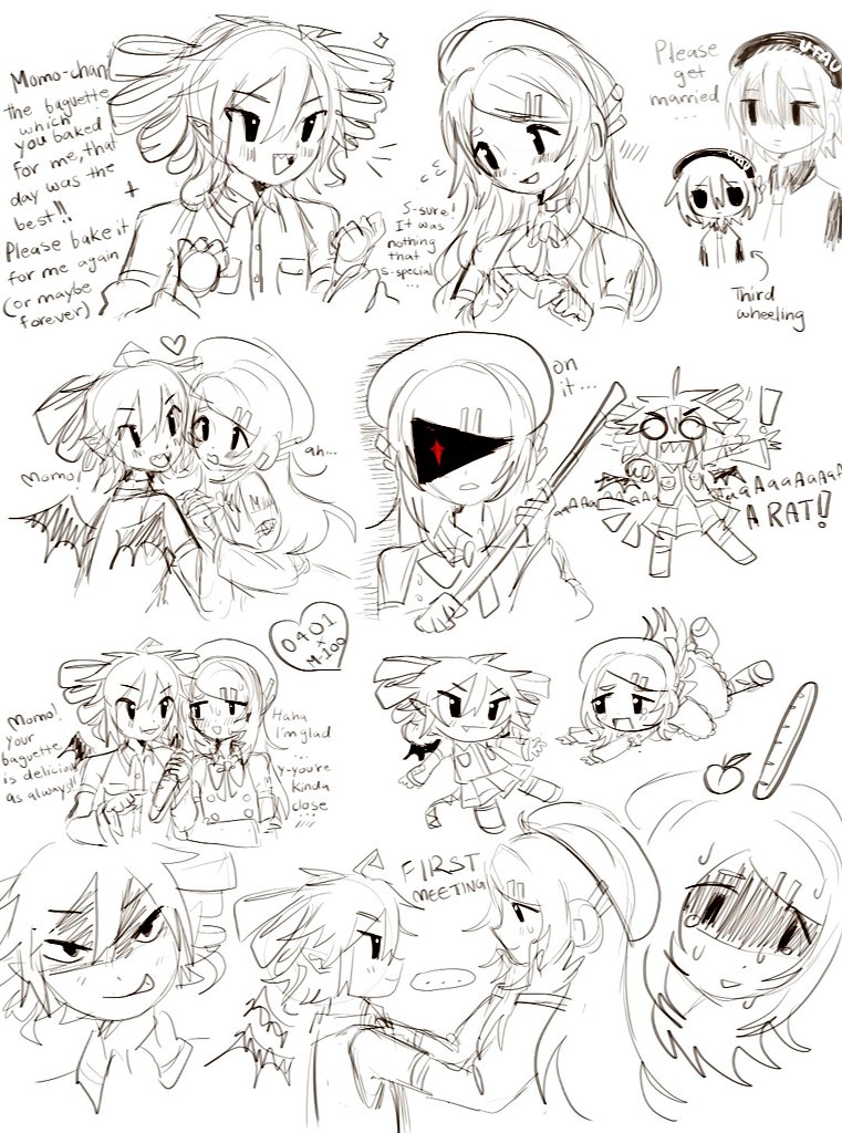 kasane teto, utane uta, and momone momo (utau) drawn by astr0n0tes