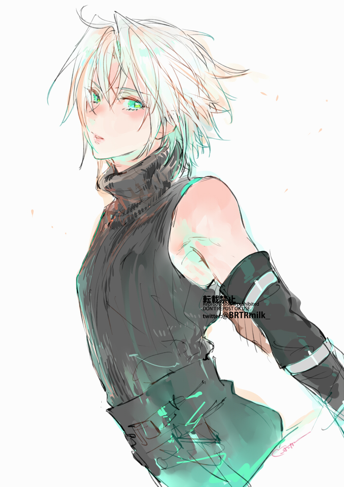 sephiroth (final fantasy and 2 more) drawn by toujou_sakana