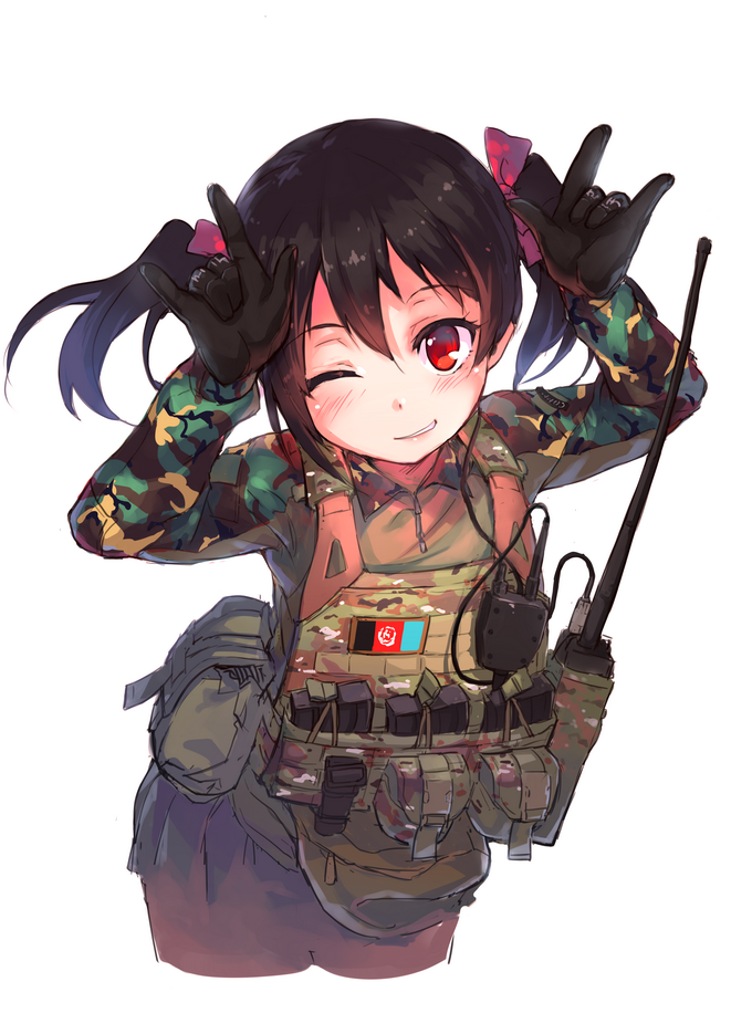 yazawa nico (love live! and 1 more) drawn by fangdan_runiu