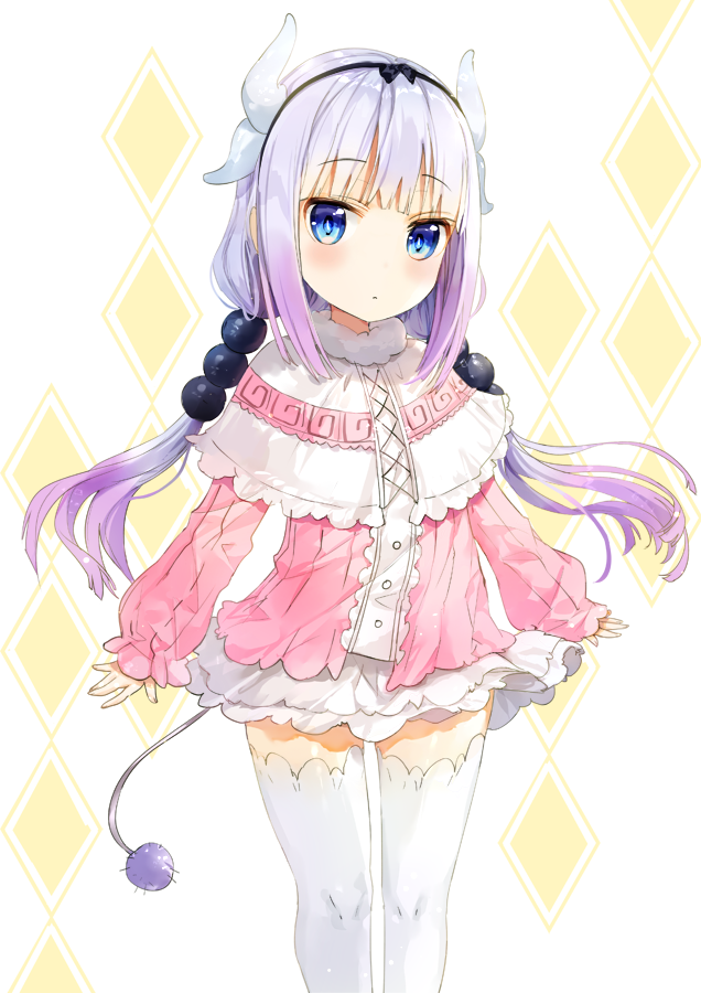 kanna kamui (kobayashi-san chi no maidragon) drawn by fuumi_(radial_engine)