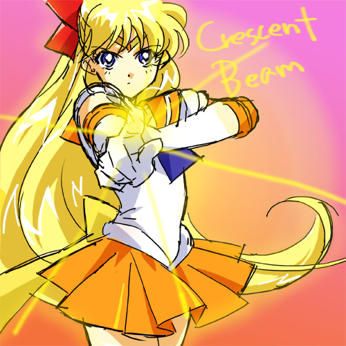 aino minako and sailor venus (bishoujo senshi sailor moon) drawn by tktn