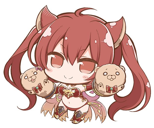 cerberus, mimi, and coco (shingeki no bahamut) drawn by nejikirio