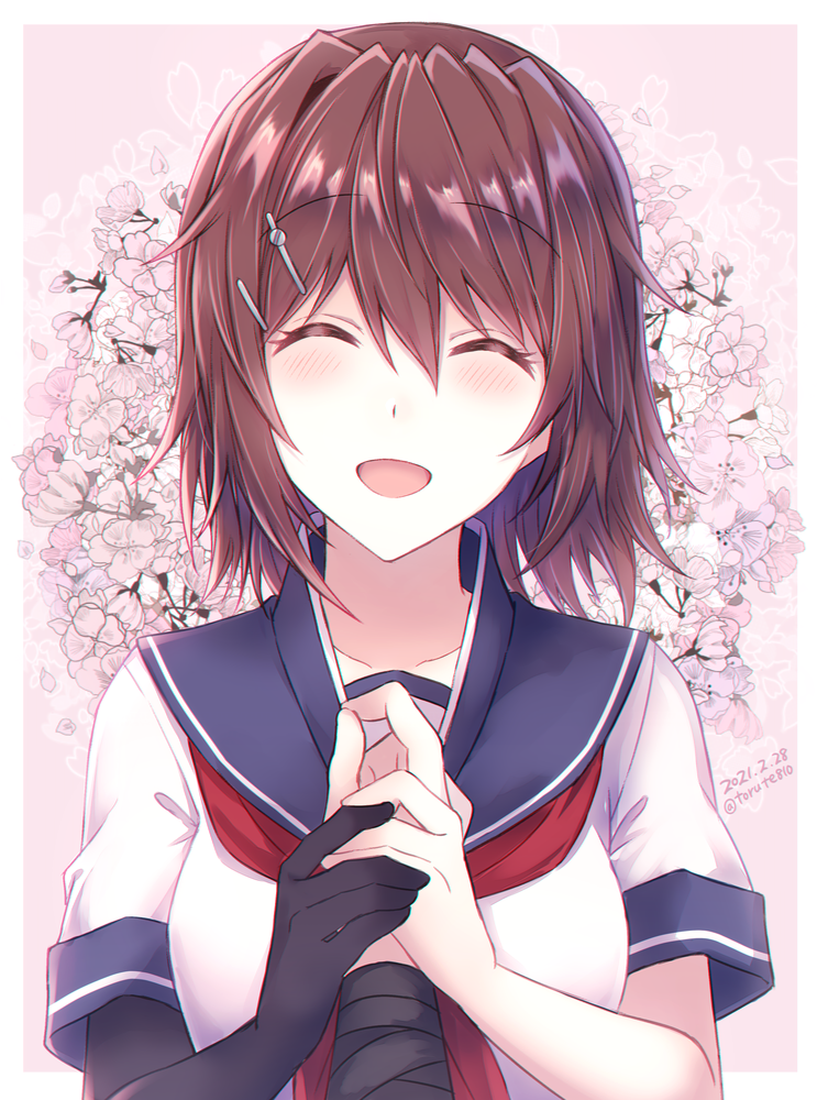 furutaka and kako (kantai collection) drawn by kabocha_torute