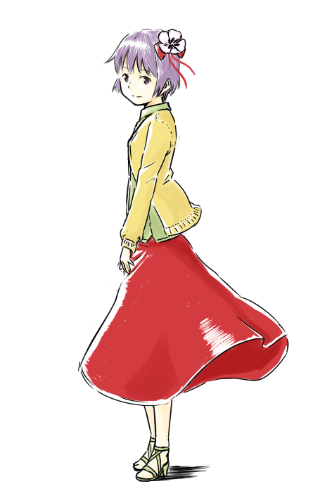 hieda no akyuu (touhou) drawn by kawashina_(momen_silicon)