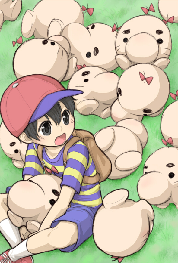 ness and doseisan (mother and 1 more) drawn by rfy_k