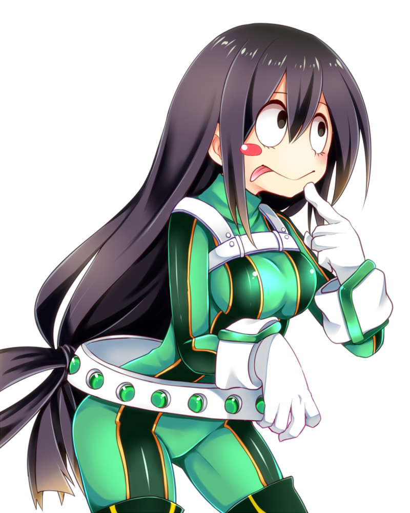 asui tsuyu (boku no hero academia) drawn by chikuwa_savy