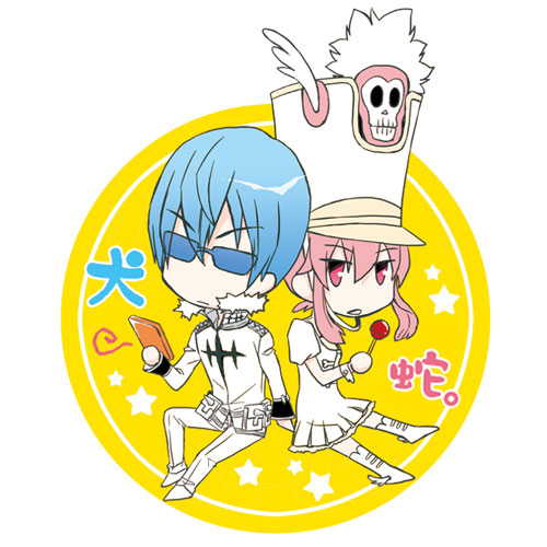 jakuzure nonon and inumuta houka (kill la kill) drawn by shsite