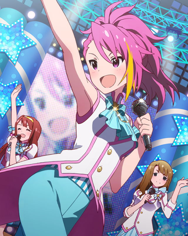 tanaka kotoha, miyao miya, and maihama ayumu (idolmaster and 1 more)