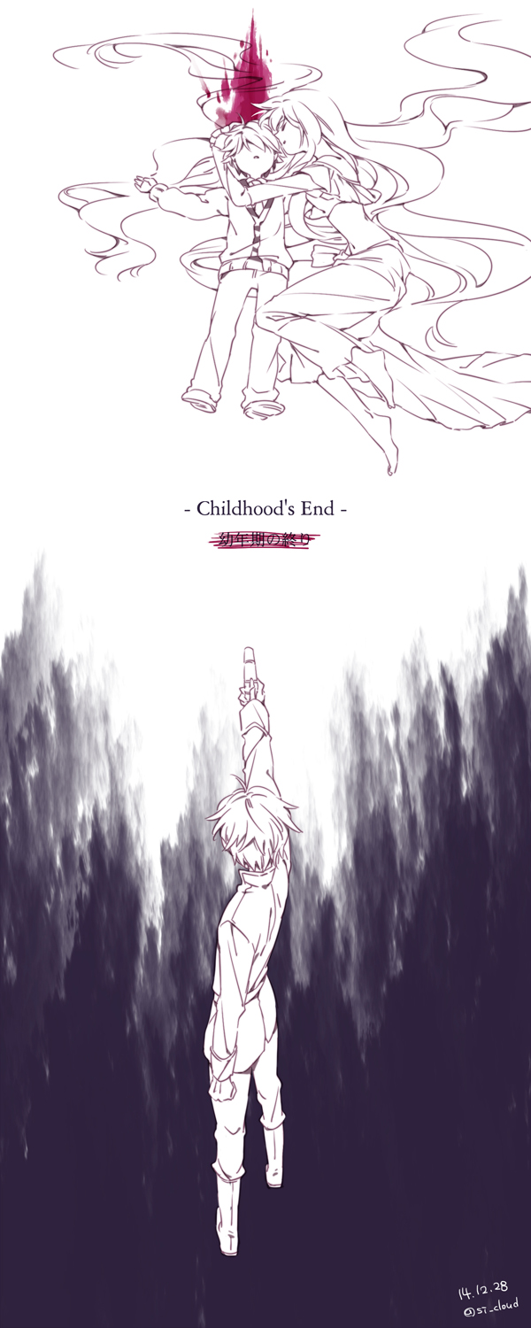 slaine troyard and asseylum vers allusia (aldnoah.zero) drawn by soso