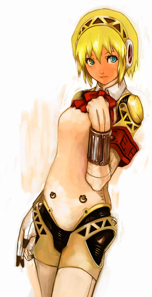 aigis (persona and 1 more) drawn by watakusu