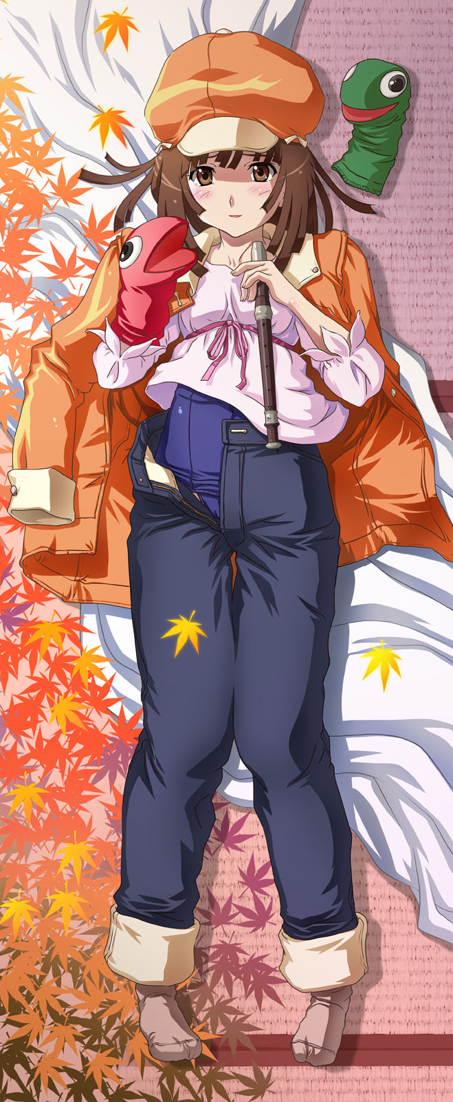 sengoku nadeko (monogatari and 1 more) drawn by tooo