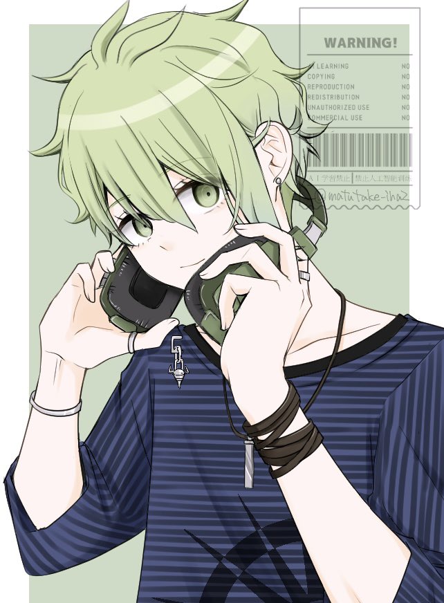 amami rantaro (danganronpa and 1 more) drawn by matsutake_(uwataaa06-gaaa30)