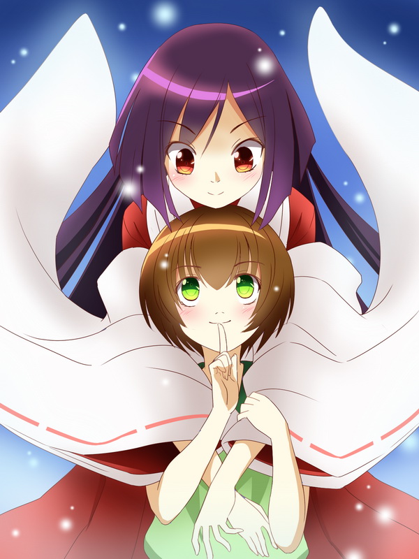 tsuchimikado natsume and hokuto (tokyo ravens) drawn by khnchak