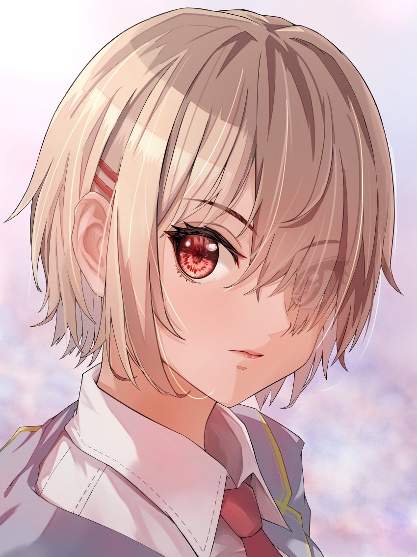 kayamori ruka (heaven burns red) drawn by amayomiyu